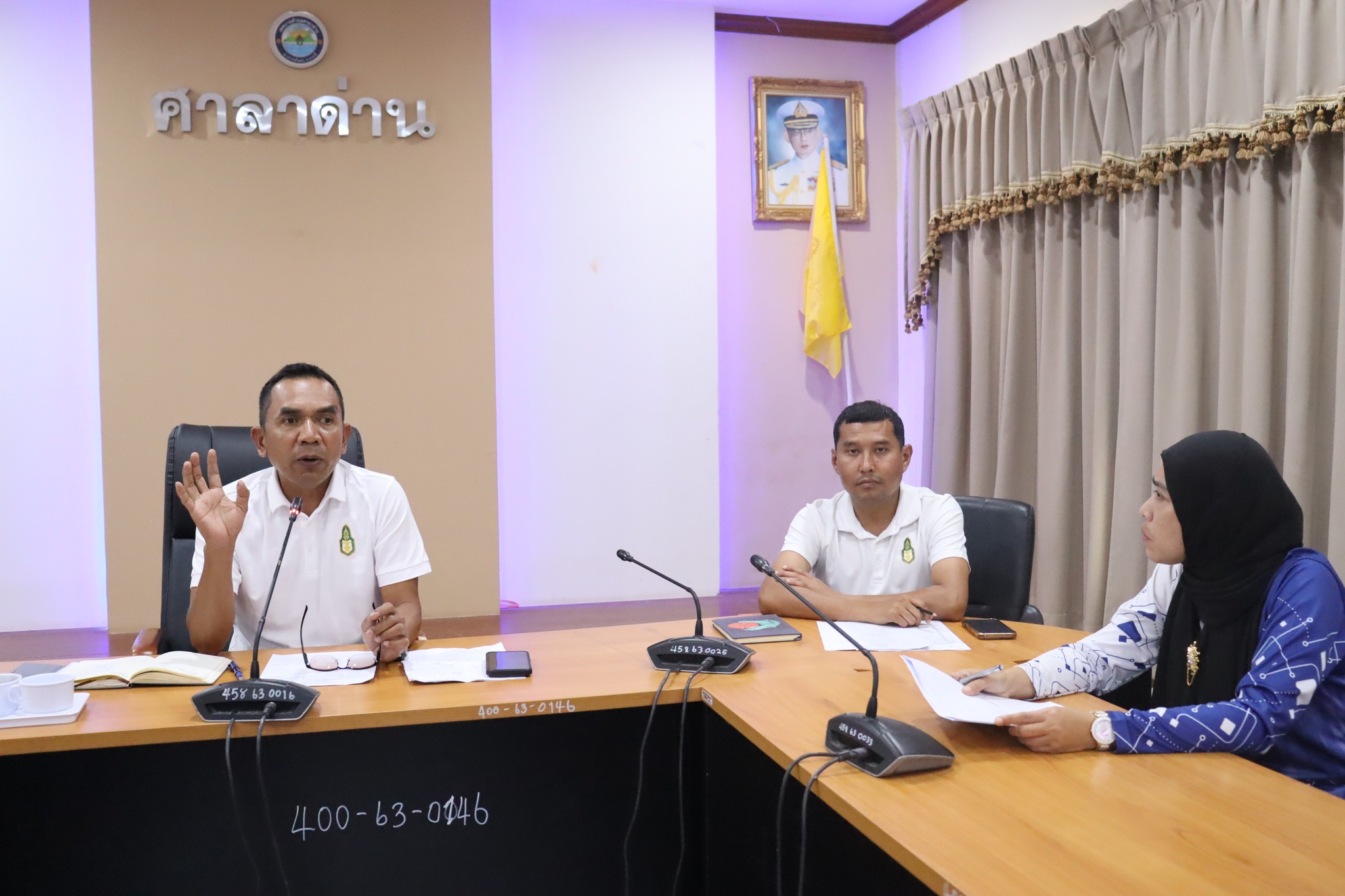ทต.ศาลาด่าน จัดประชุมคณะผู้บริหาร พนักงานเทศบาล ครู ลูกจ้างประจำ และพนักงาน เทศบาลตำบลศาลาด่าน (ครั้งที่ 4)