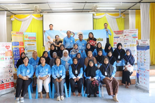 ทต.ศาลาด่าน กับหลักสูตรสัปดาห์ที่ห้า "ความสุขผู้สูงอายุ กับการช่วยเหลือชีวิตเบื้องต้นได้" โรงเรียนผู้สูงอายุเทศบาลตำบลศาลาด่าน รุ่นที่ 2