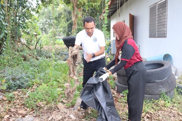 ทต.ศาลาด่าน จัดโครงการ ควบคุมโรคติดต่อและไม่ติดต่อ “กิจกรรม Big Cleaning Day เก็บให้เกลี้ยงไม่เลี้ยงยุงลาย” ประจำปีงบประมาณ 2569 (ครั้งที่ 2)