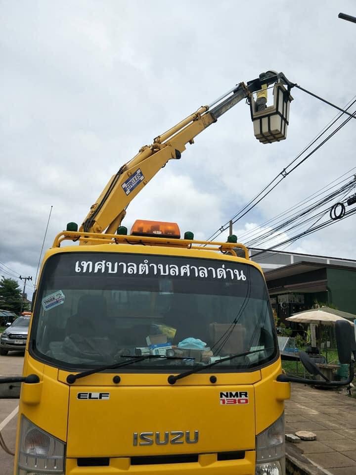 ทต.ศาลาด่าน กับ 2 ภารกิจกองช่าง บริการสาธารณะเพื่อประโยชน์สุขของประชาชนพื้นที่ตำบลศาลาด่าน